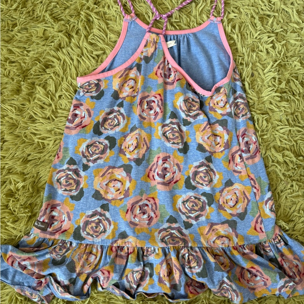 Matilda Jane Floral Kids Blouse - Blue and Pink - Picture 2 of 2